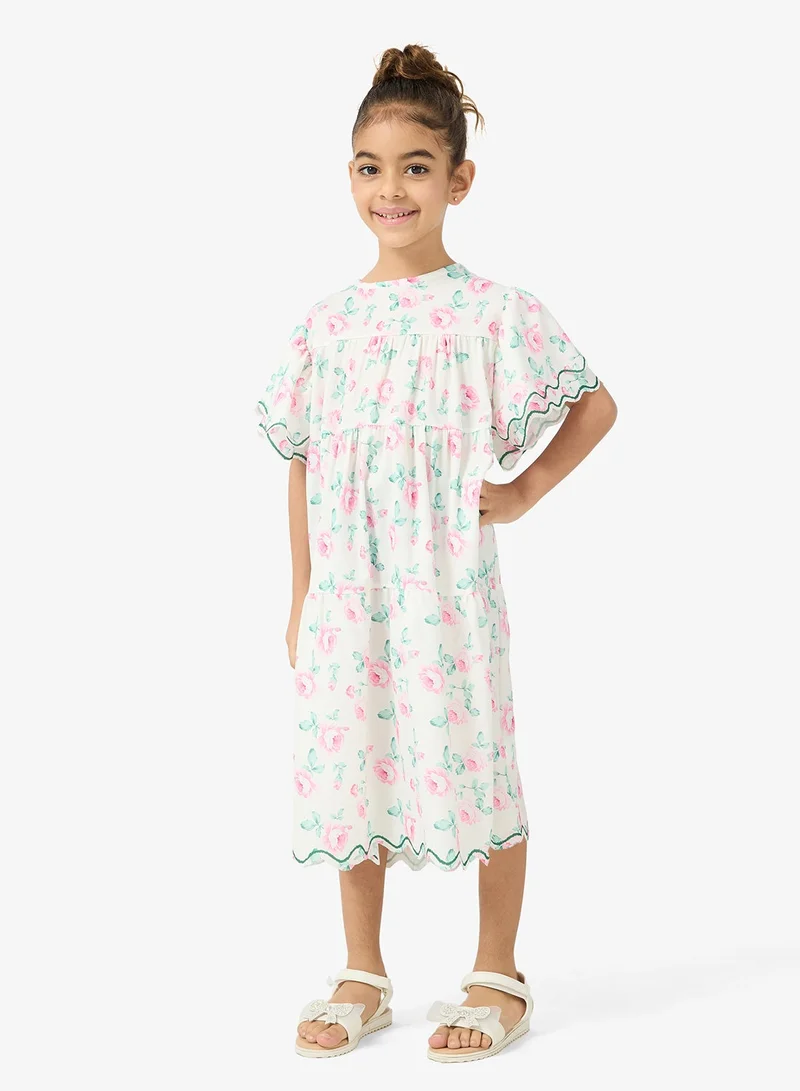 Pinata  Floral Print Summer Dress for Women | Best Price UAE